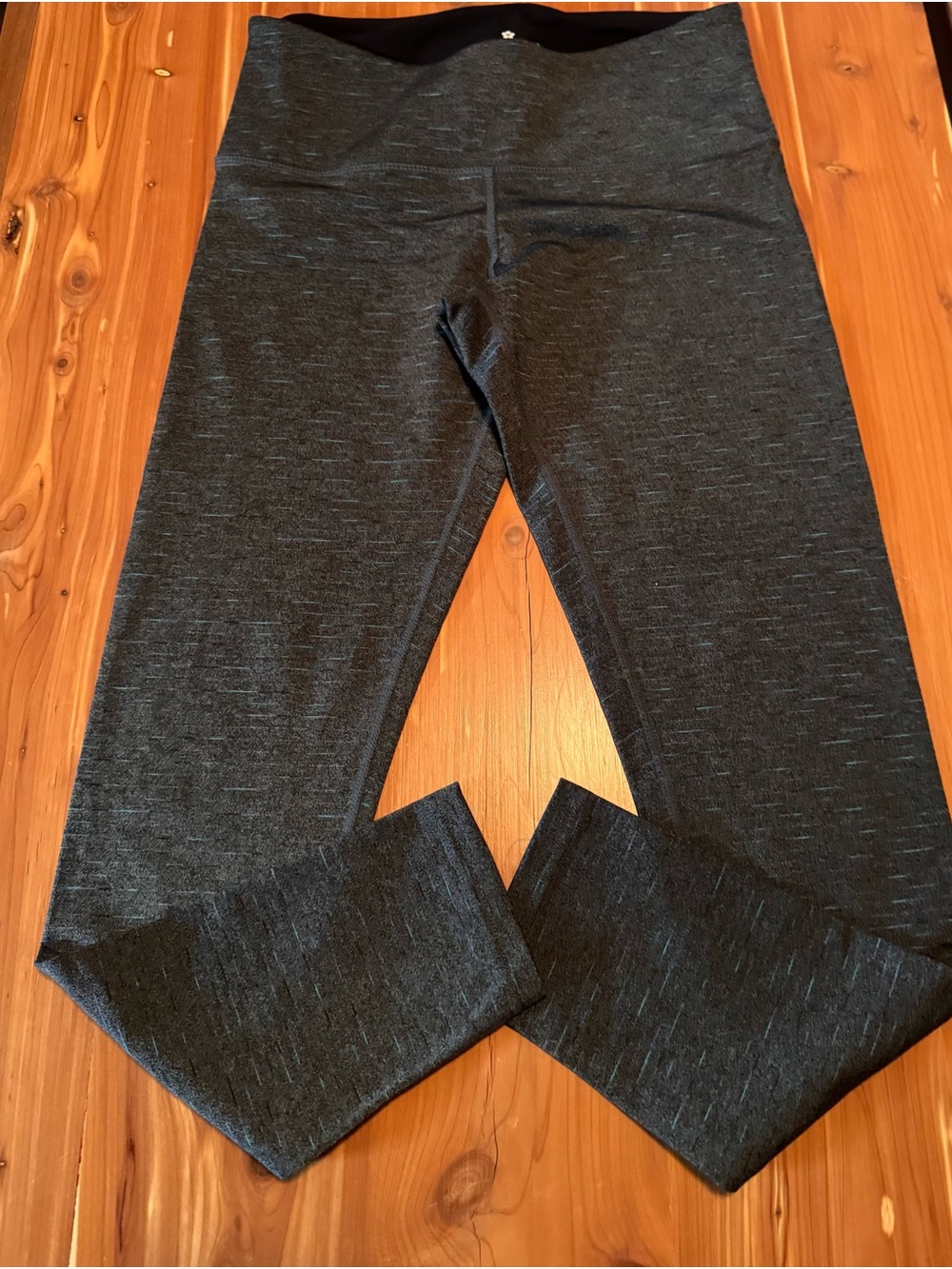 Tuff Athletics Women’s High-Waist Stretch Leggings - Charcoal Gray size s